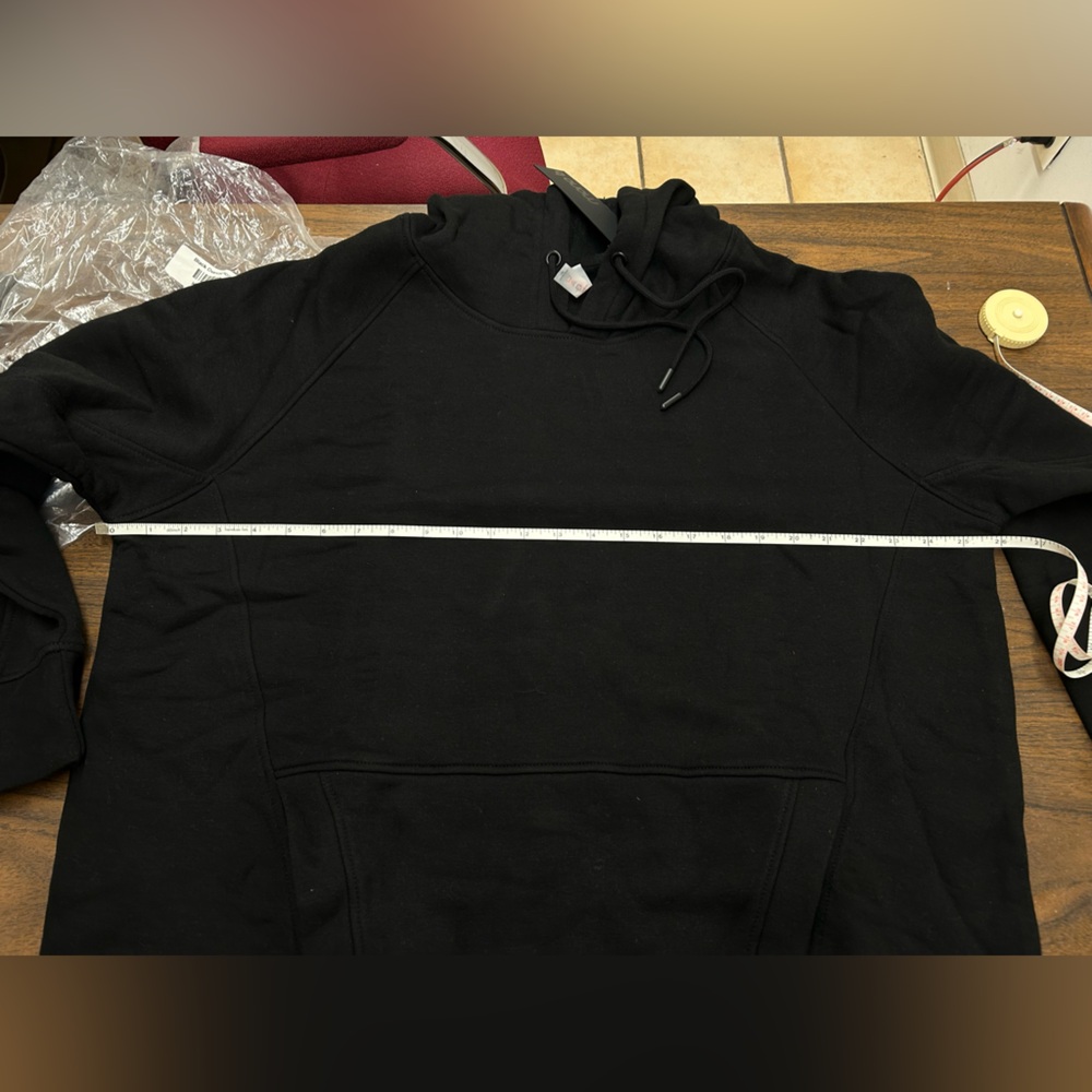 New Mono B Oversized Hoodie Pullover in Black Sz 2X - Picture 10 of 11